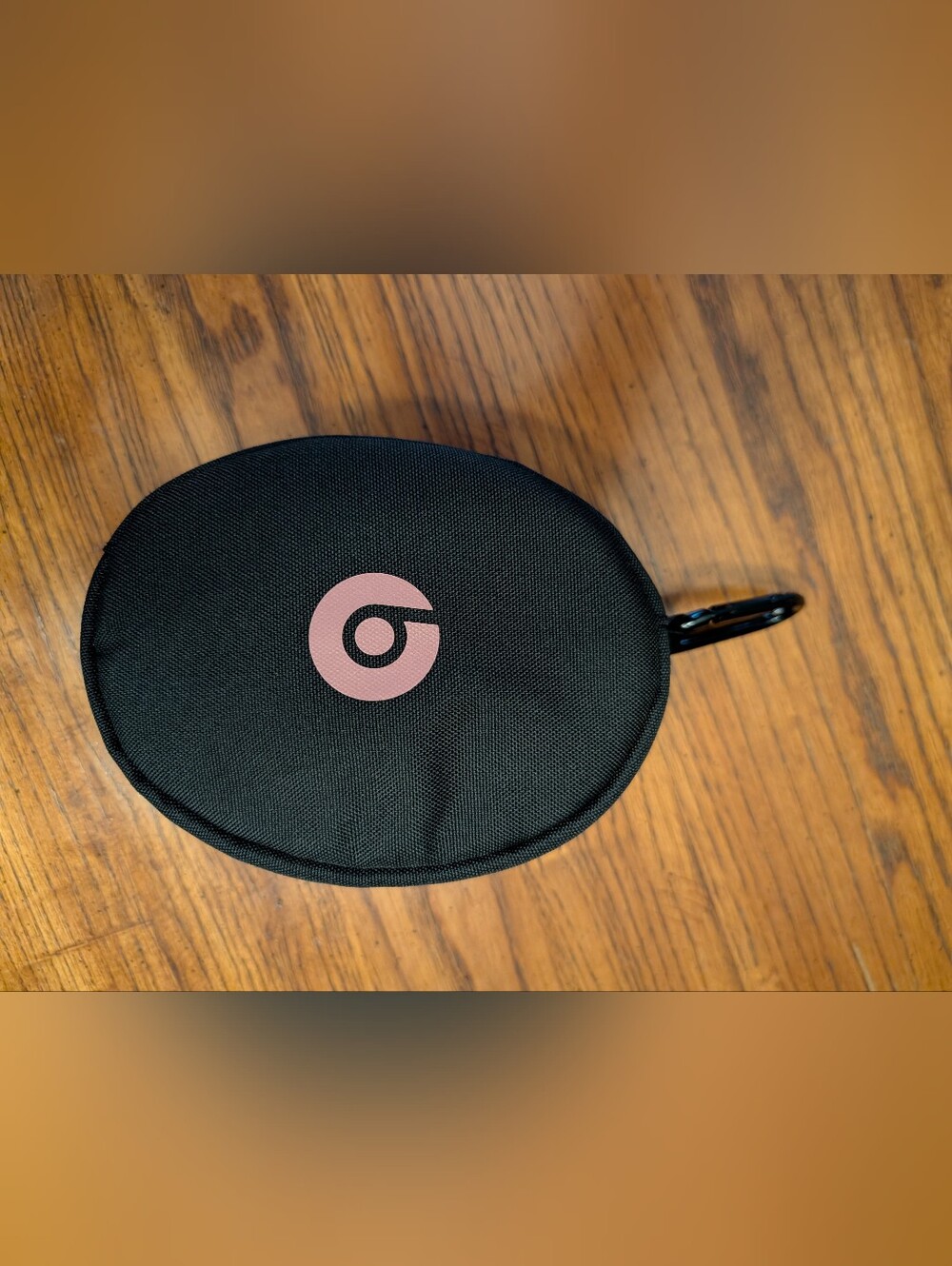 Beats Carrying Case Only - Black with Rose/Pink Logo